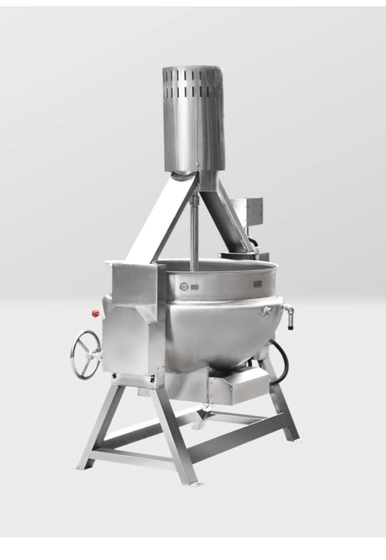 赣云机械生产的一款厨房设备电加热夹层锅