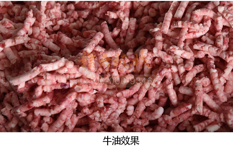 商用绞肉机价格全不锈钢碎猪肉牛肉牛油设备厂家直销(图17)