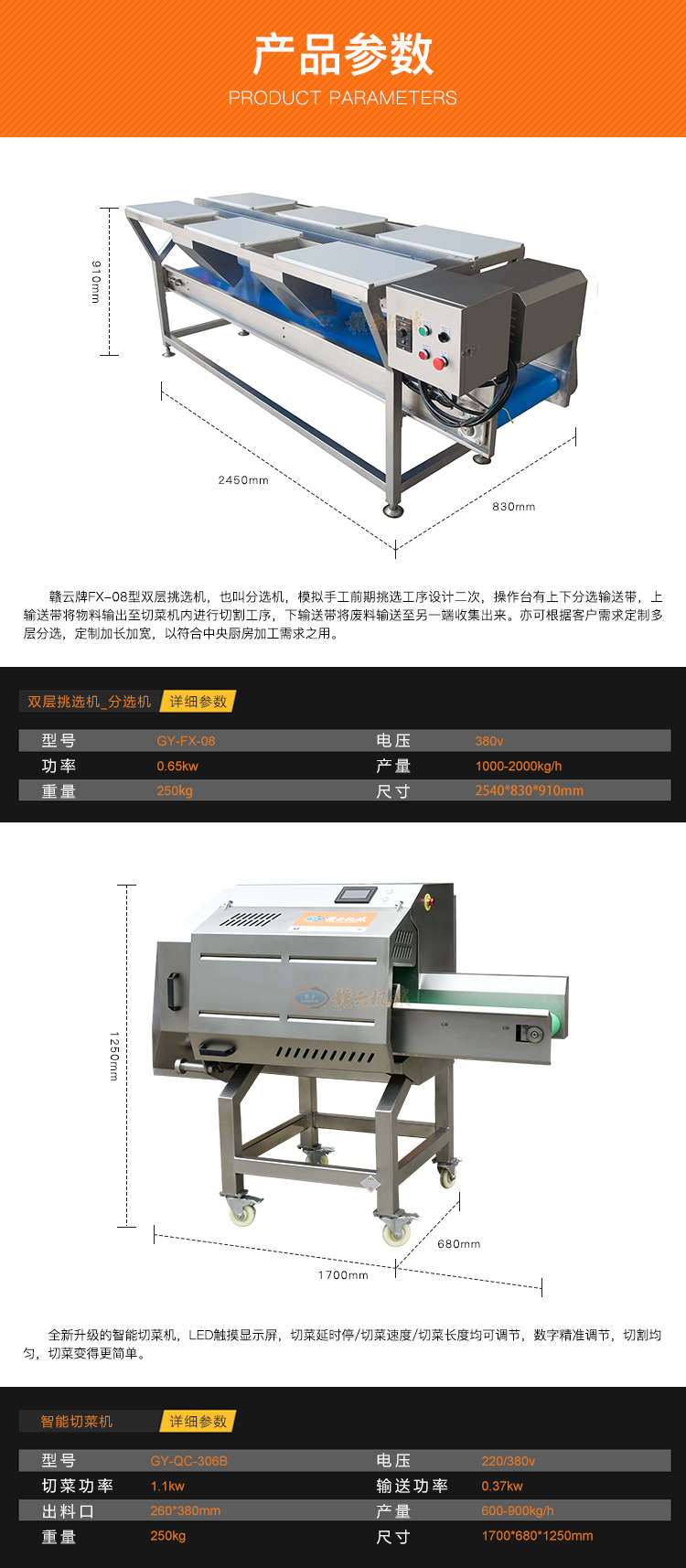 中央厨房果蔬加工流水线设备叶菜加工清洗整套机器(图9)